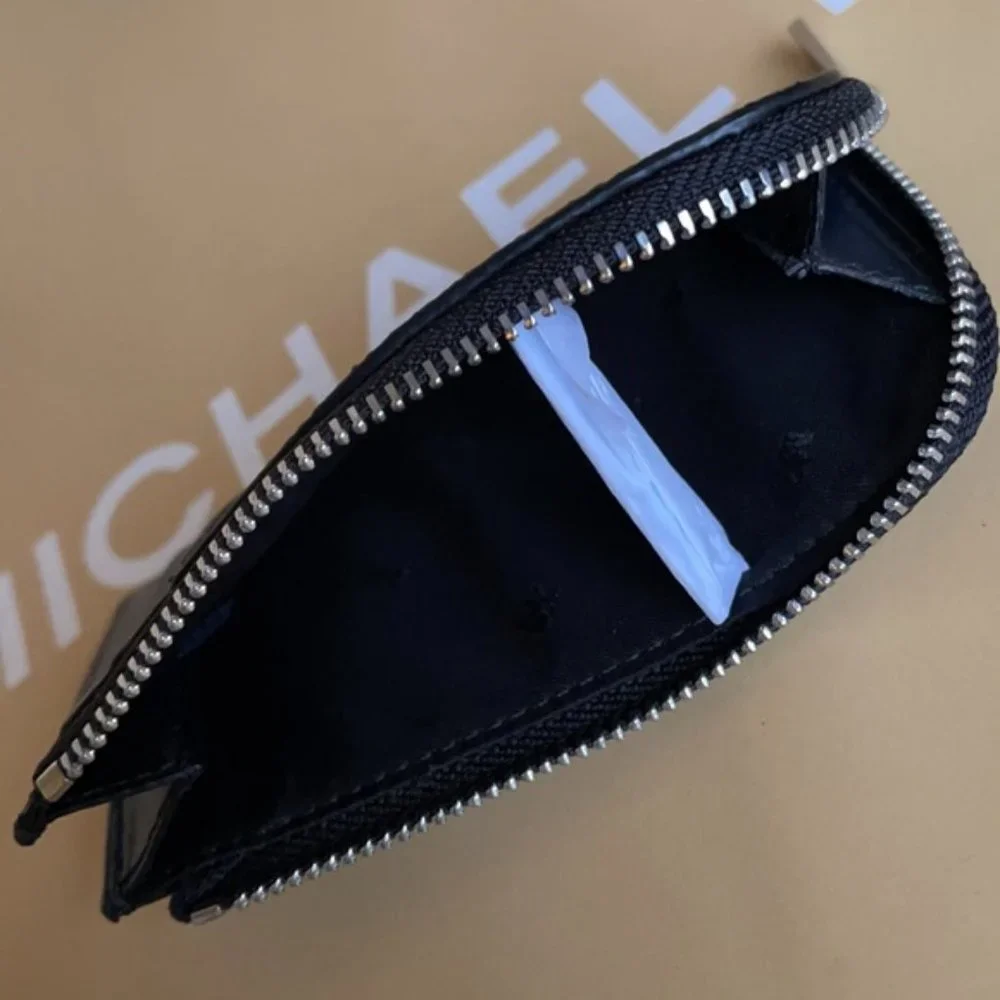 Michael Kors L Zip Mini Wallet Admiral NWT